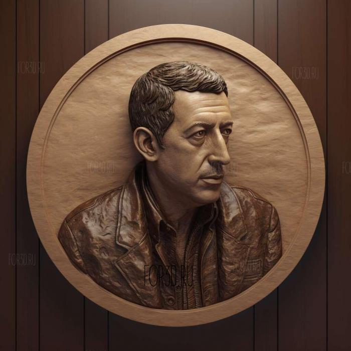 Adam Sandler 4 stl model for CNC